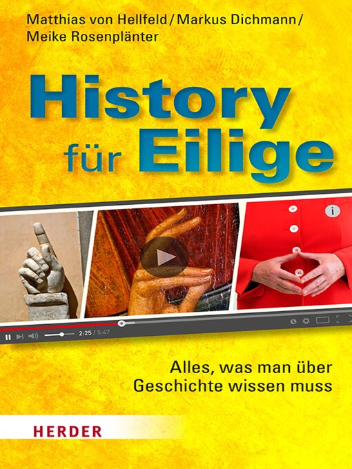 Title details for History für Eilige by Matthias Von Hellfeld - Wait list